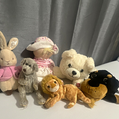 Lot small plush stuffed - lot,